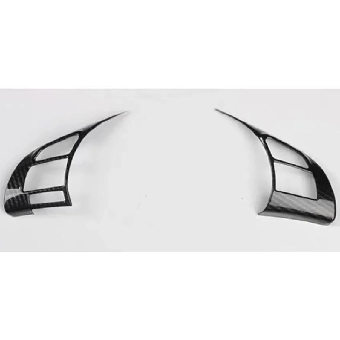 

Car Styling Steering Wheel Button Frame Panel Cover Trim Moldings ABS Stickers For Mazda CX-5 2013-2014 2pcs