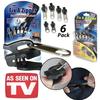 Repair Kit - Zipper Correction - 6 Pieces - Black Color - Metallic - Zipper Repair