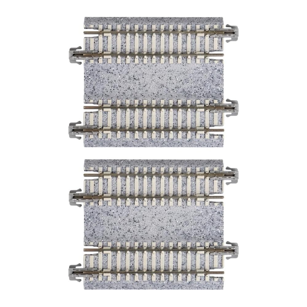 KATO N Gauge Double Track Straight Rails 62mm 2 Pieces Model Train Accessories
