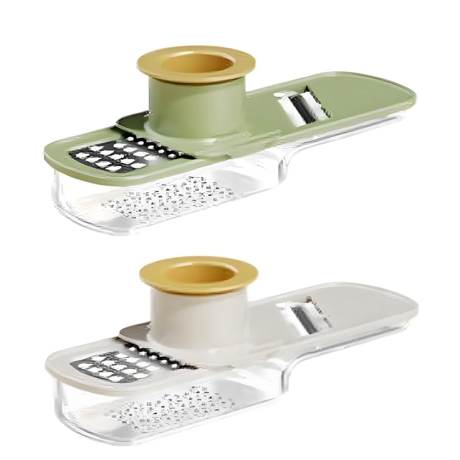 

3 in 1 Ginger and Garlic Grinder Home Kitchen Slicer Garlic Ginger Grinder Kitchen Tool for Slicing Chopping and Grinding Garlic
