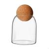 Airtight Glass Bottle with Lid Storage Jar for Spices Biscuits