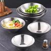 Double Bamboo Hat Bowl 304 Stainless Steel Japanese Bowl New Double Layer Rice Bowl  Ramen Serving