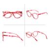 TUREZING Presbyopia Eyeglasses Diopter Eyeg-lasses For Men Women High-Quality Blue Light Circular Frames Flexible Spring Hinge