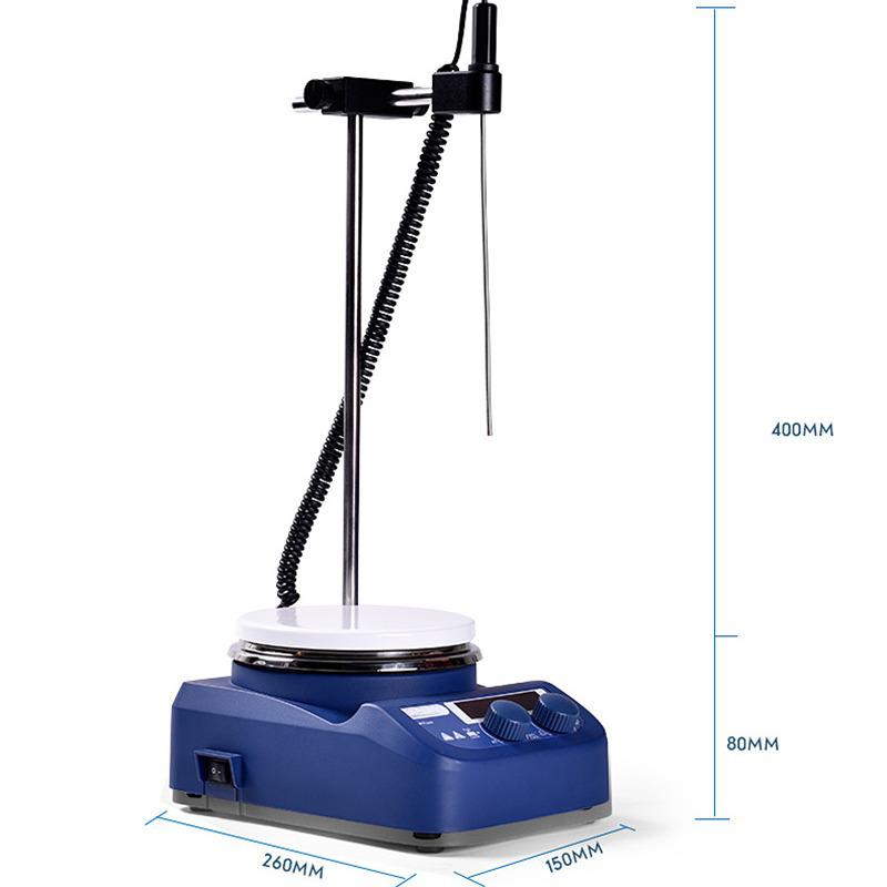 Digital Magnetic Stirrer with Temperature Control and Display