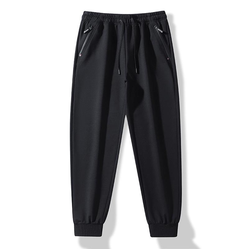 Men's Fashion Trend Straight Feet Tie Loose Outdoor Sports Casual Versatile Trousers