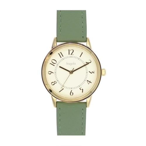 Follow Fragola Stylish Watch H00623S-1 GD/GR Women's Green