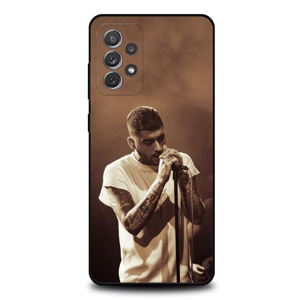 

Чехол для телефона певца Зейна Малика для Samsung S25, S24, S21, S22, S23, S30, Ultra, S20, Plus, Fe, Lite, Note, 10, 9, 5G Черный чехол Samsung S25ULTRA