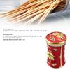 Portable Vintage Toothpick Holder Innovative Dispenser for Home Hotel Restaurant Tabletop Storage Organizer Easy Refill Box