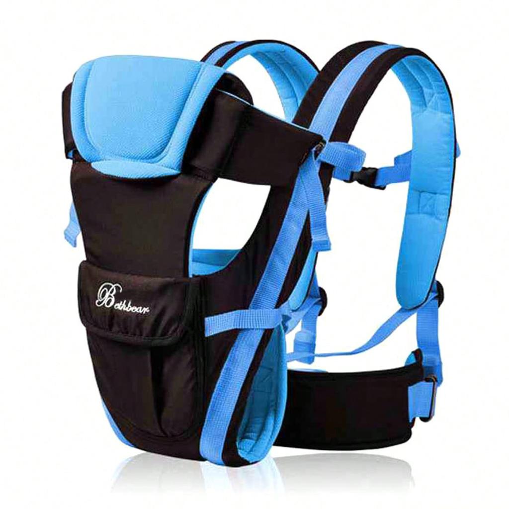 Marsupio Ergonomico 4-in-1 Regolabile Zaino Fascia per Neonato da 0 a 36 Mesi