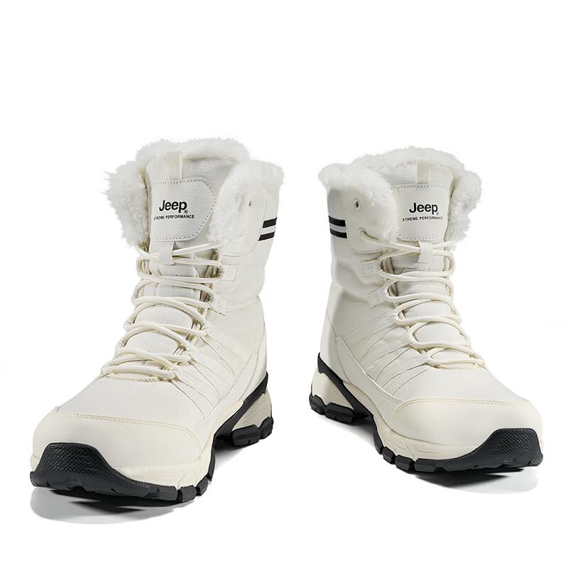JEEP Men s Winter Fleece-Lined Snow Hiking Boots P340911098 42 белый