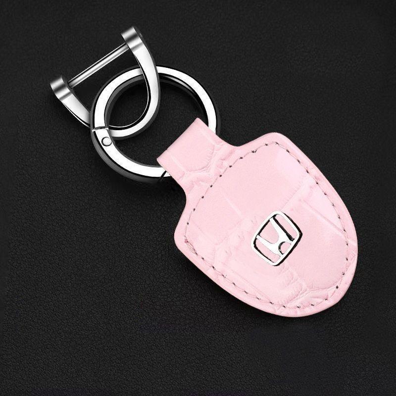 3D Metal Car Keychain 2025 New Shield Shape Keyring For Honda Civic Fit Jazz Accord Pilot CRV Odyssey Passport City Shuttle HRV XD9