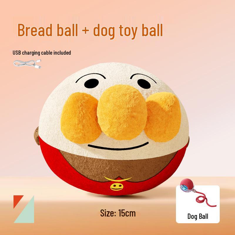 Electric Bouncing Dog Toy Ball - Self-Entertaining, Sounding, Durable, Teeth-Grinding for Puppies and Corgis