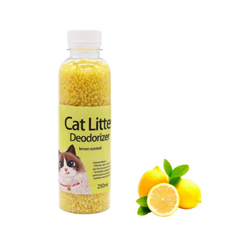 Kočičí stelivo s aktivním uhlím pro kontrolu zápachu, deodorizační perličky