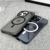 Ultra Thin Crystal Clear Magnetic Wireless Charge Case For Magsafe For iPhone 15 14 13 12 Pro Max Transparent Hard PC Back Cover