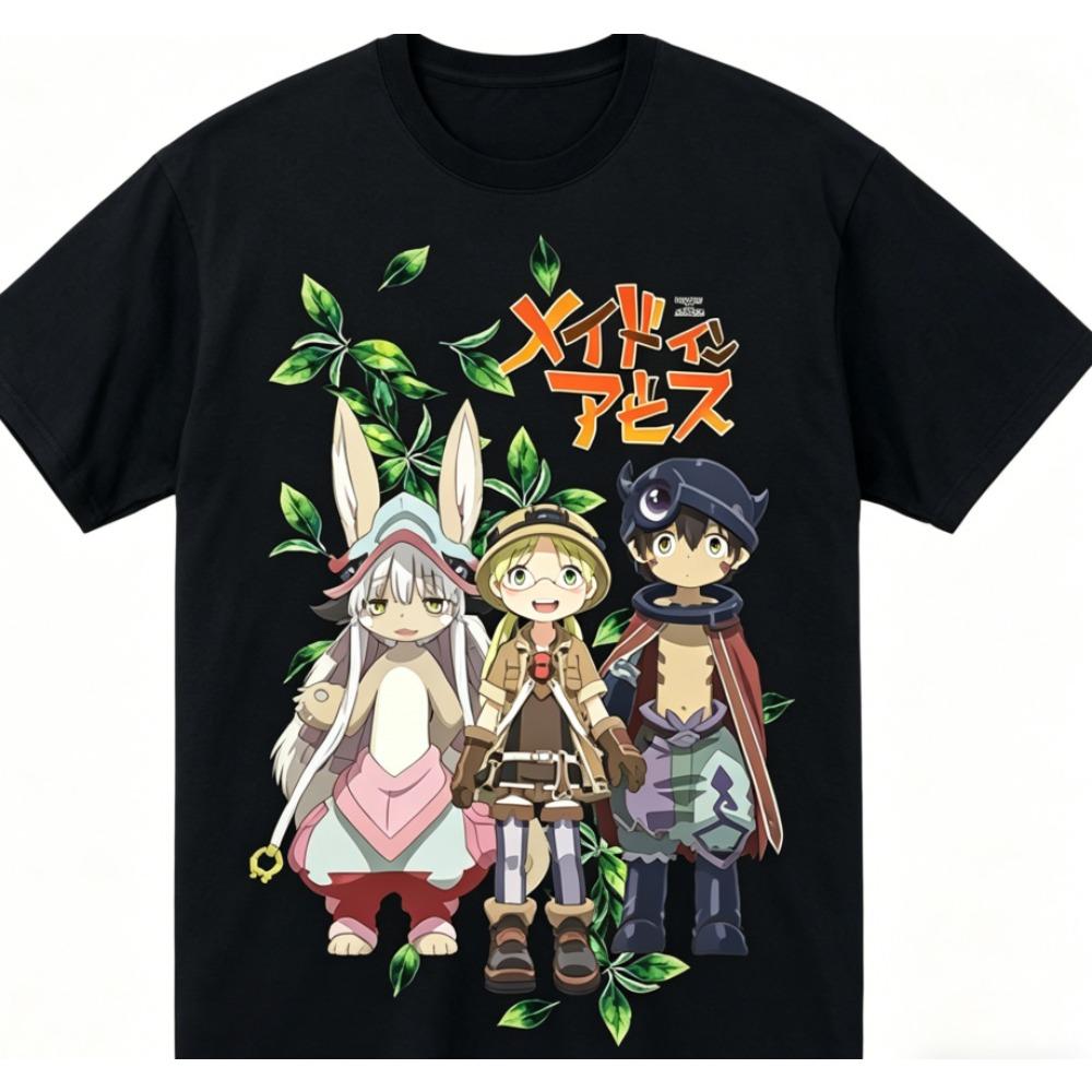 Made In Abyss Nanachi Anime Lover T shirt Year round clothing personality Clothes Plus Size Unisex New Model Couples high quality soft