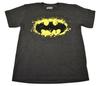 Batman Youth Boys Splatter Logo Tee Shirt New S