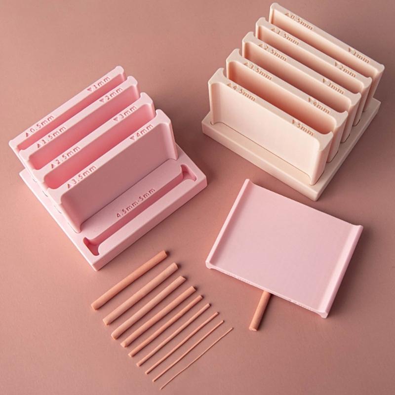 Reusable Polymer Clay Rolling Mold For Beginners Safe Sturdy Crafting Tool Creating Uniform Jewelry Components And Art Supplies
