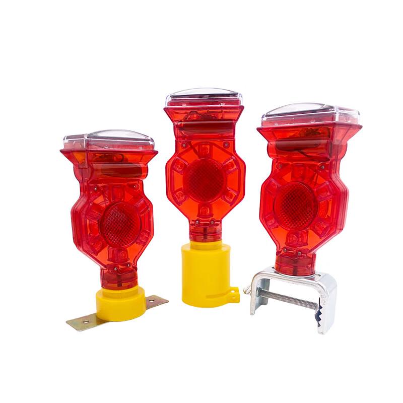 

OLOMM Solar LED Warning Roadblock Light