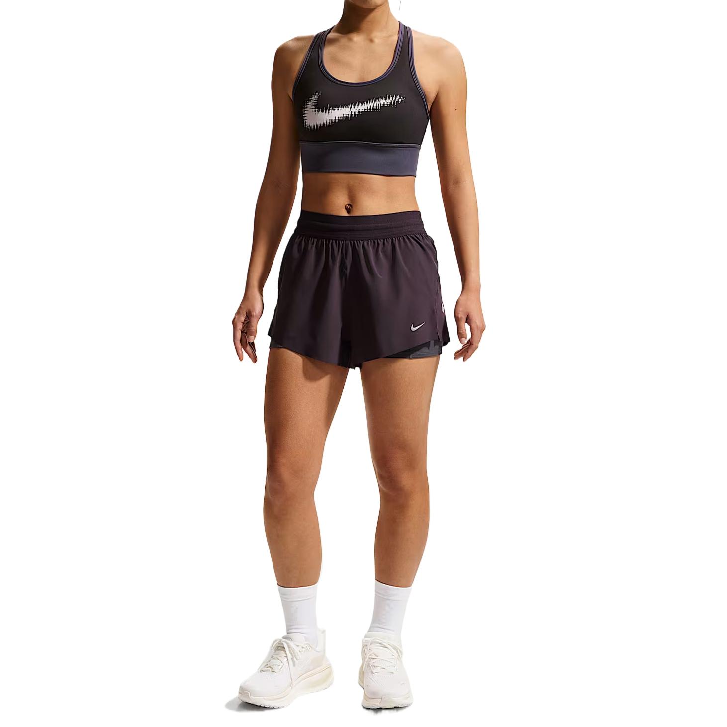 Nike Swoosh Moisture-Wicking Supportive Comfortable Stretch Sports Bra Women underwear IR7595045 M