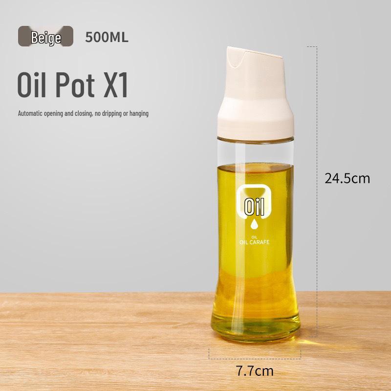 

Automatic Glass Oil & Vinegar Dispenser - Large Capacity, Non-Stick Kitchen Essentials