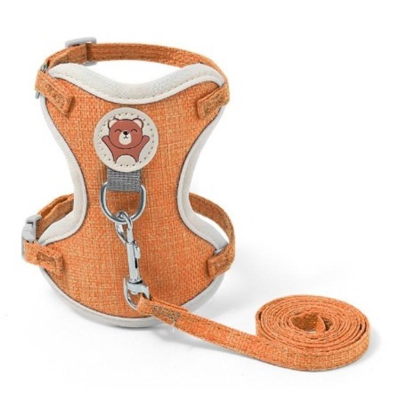 Pet Chest and Back Strap Vest Type Cat Leash, Small and Medium-sized Dog Anti-escape Dog Leash, Telescopic