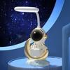 Astronaut Moon Desk Lamp & USB Power Bank - 3C Certified Night Light, Kids' Gift, Living Room Decor