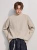 Men's Half-High Neck Sweater - Warm Autumn/Winter Knit Base Layer for Couples