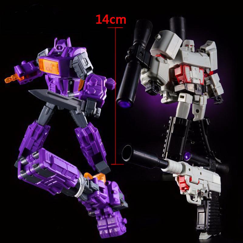 IN STOCK KBB LS05 ZS01 Assembly Transformation Toys Pistol Galvatron Shockwave Grimlock Mini THF Figure Action Anime Movie Robot
