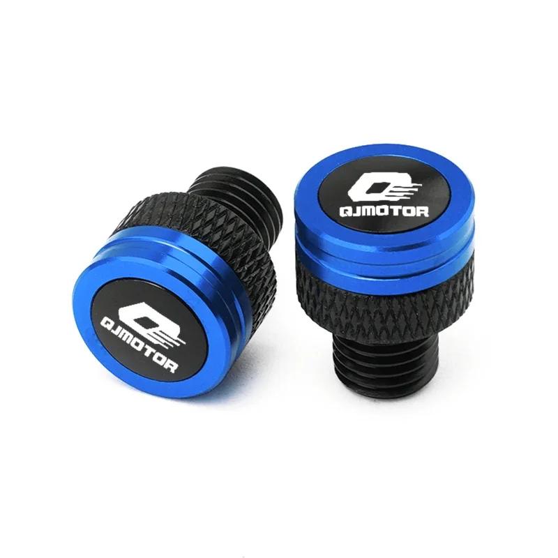 Accessories M10*1.25 CNC Mirror Hole Plugs Screws Bolt New For QJMOTO QJ SRT 800 800X 800SX SVT 650 X SRT700 SRT 800 700 650 550