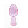 New Hydroponic Flower Bottle Transparent Glass Glass Vase Mushroom Aromatherapy Bottle Flower