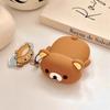 Lazy Rilakkuma Silicon Headphone Case for Airpods Pro 3 4 3 1 2 Pro Charm Headset Cases for Airpod Pro2 3 Pendant