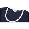 Calvin Klein American Vintage Color Block U-Neck Slim Fit Knit Short Sleeve Dress Women dresses 47G212G