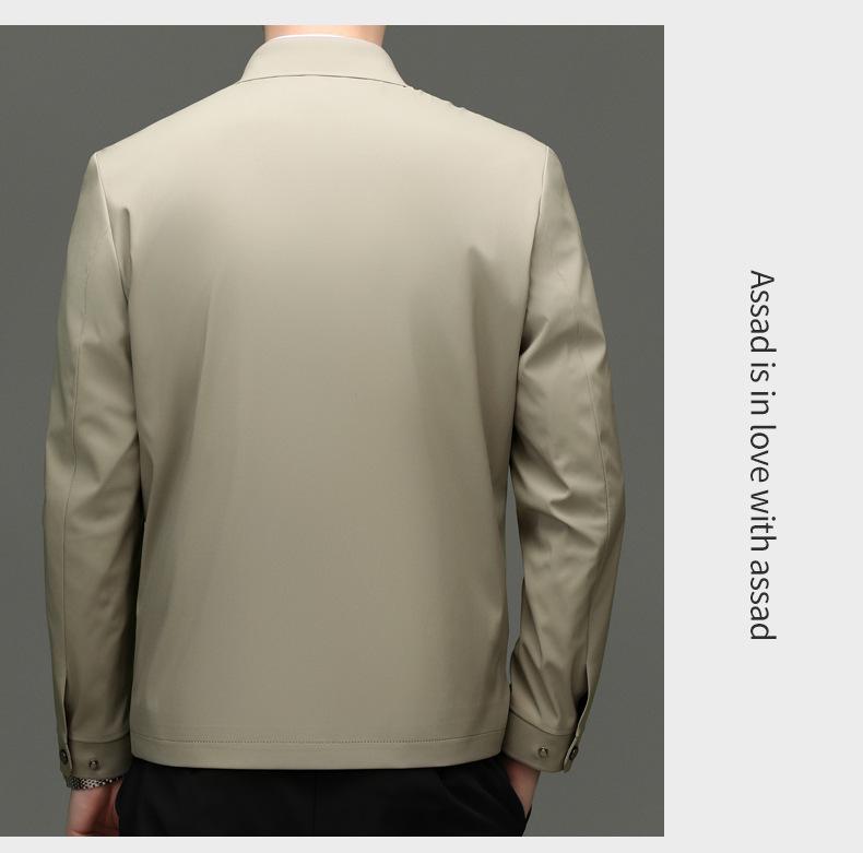 Men's 2025 Autumn/Winter Executive Jacket: Non-Iron, Wrinkle-Resistant Business Casual Outerwear