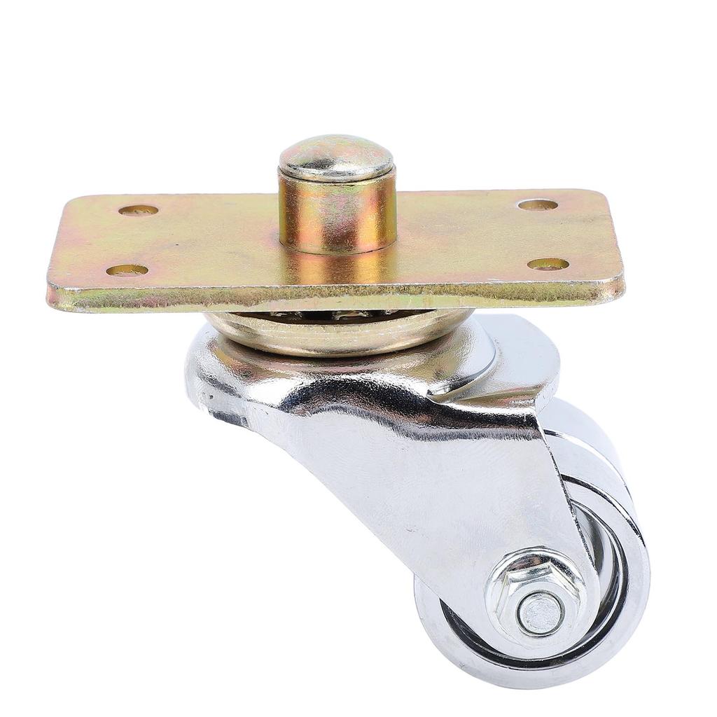 Upright Piano Wheel with Top Plate 360 Degree Rotation Caster for Piano Frame Home Furniture Bookshe