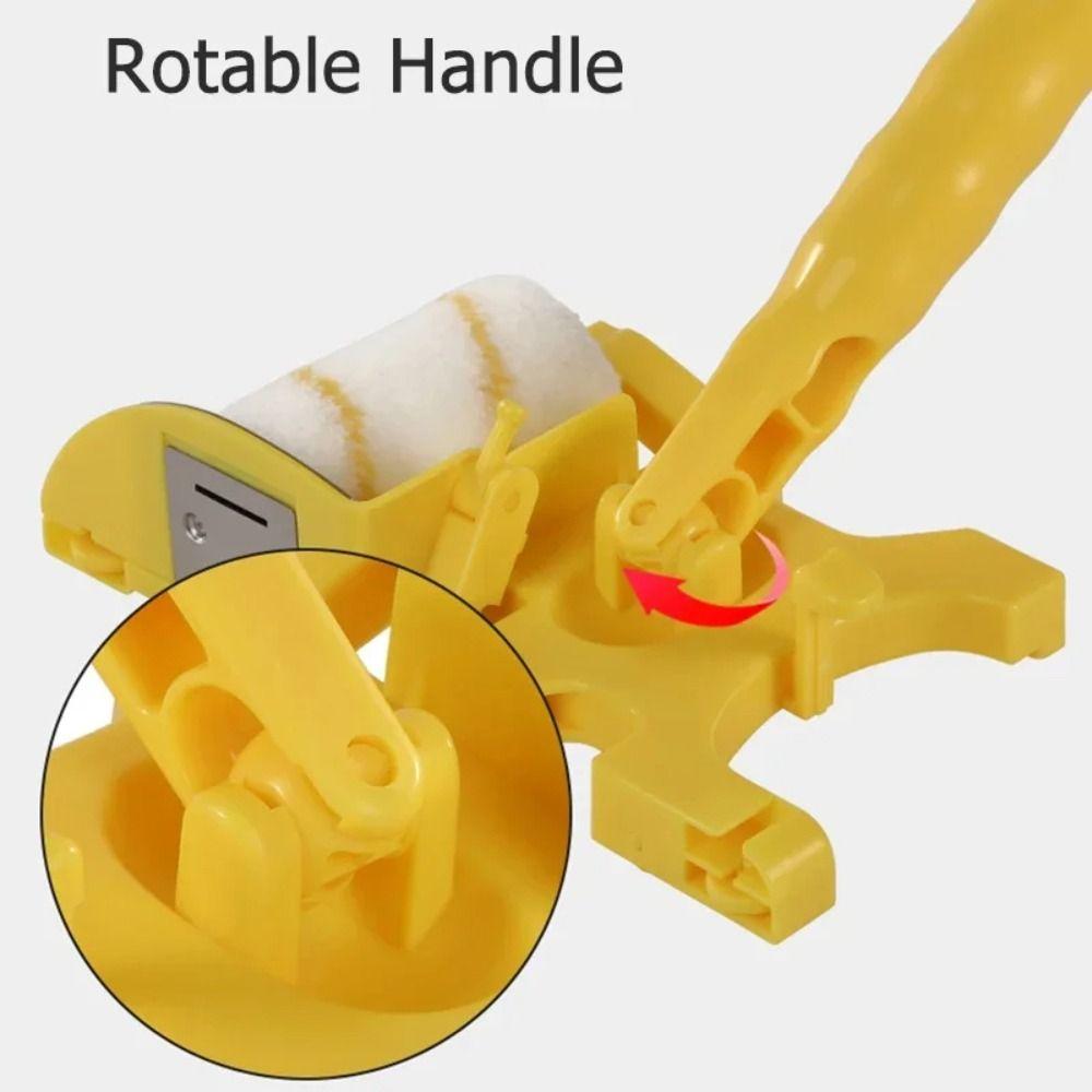 Clean-cut Edger Paint Edger Roller Brush Multifunctional Paint Edger Combo Kit  Interior Painting
