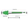 Christmas Tree Silicone Food Tongs