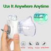 Portable Mesh Nebulizer Inhaler Mini Rechargeable Atomizer for Adult Kids Silent Nebuliser with 2 Masks and Mouthpiece