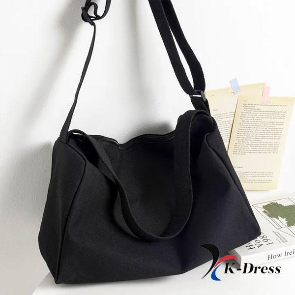 2-color Daily Cross Canvas Eco Bag