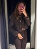 Women's Autumn European & American Fashion Simple Short Denim Jacket