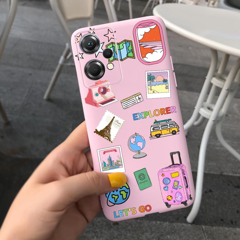 For OnePlus Nord CE 2 Lite 5G Case CPH2381 CPH2409 Silicone Cover Fashion Moon Soft Phone Cases For OnePlus Nord CE2 Lite Bumper