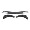 Front Bumper Lip Spoiler 3 Parts Lightweight Anti Scratch Sporty Look Decorative for  