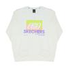 Logo Print Casual Fashion Comfortable Versatile Round Neck Sweatshirt Women Sweatshirt White RF-L424W036-0074