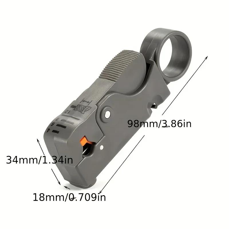 1 Stück Abisolierzange für Kabel, Abisolierzange, Crimpzange für Kabel, Abisolierwerkzeug