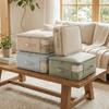 Visible Bed Sheet Storage Bag Folding Moving Packing Bag Quilts Storage Organizer  Wardrobe
