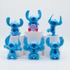 6Pcs/Set Anime Figure Kawaii Stitch Lilo Cute Action Figure Doll Model Toys Birthday Gifts