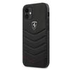 Ferrari FEHQUHCP12SBK iPhone12 Mini 5.4" Black/black Hardcase Off Track Quilted