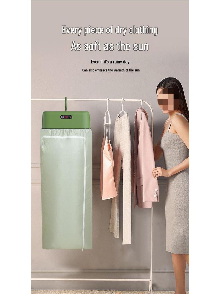 Intelligentes Haus Vollautomatischer Schnelltrockner - Kompakttrockner gegen Milben für Wohnheime und kleine Räume