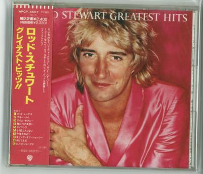 CD ROD STEWART - Greatest Hits WPCP4557 Warner Bros. Re 1991 Japan Rock