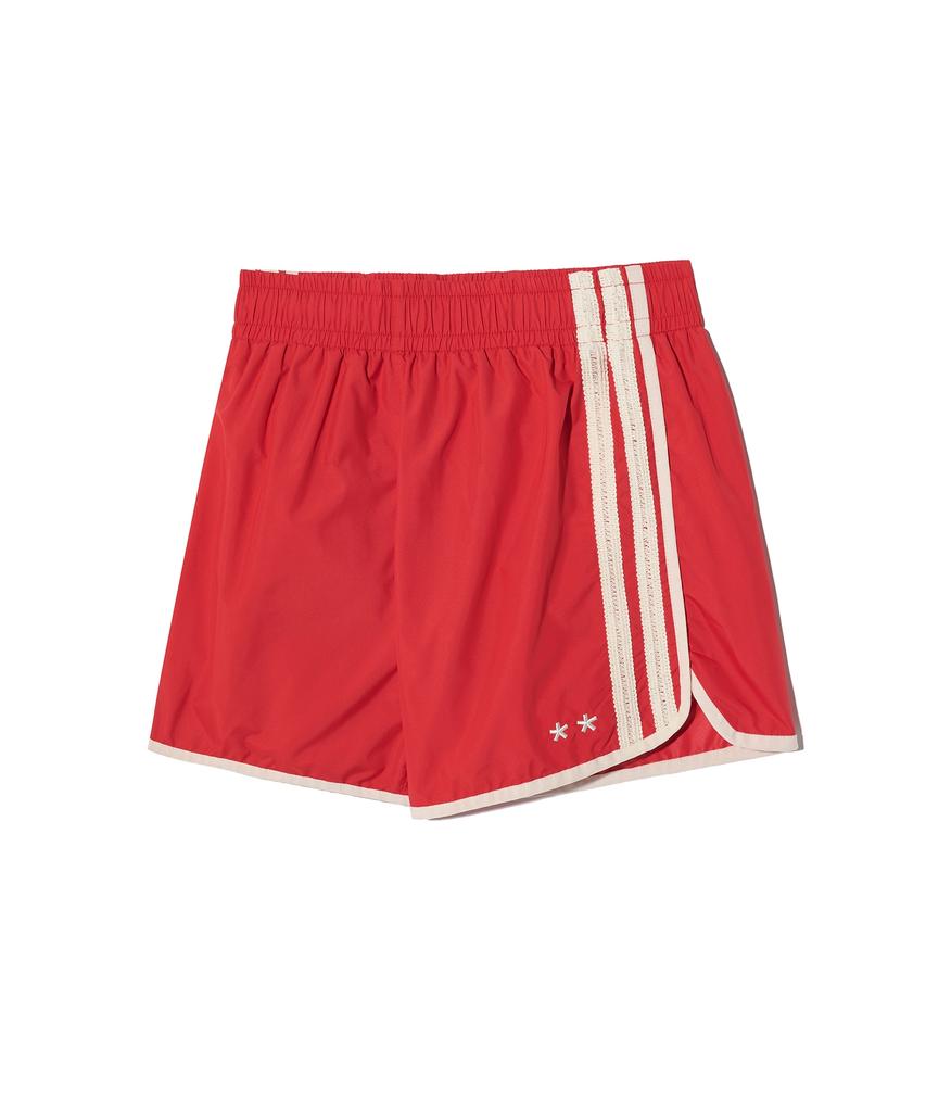 PHYSICAL DEPARTMENT Line Point Track Shorts_Red