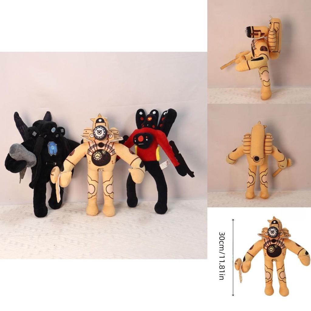 Skibidi Toilet Plush Super Combo King Of Clocks Pp Cotton Stuffed Toy